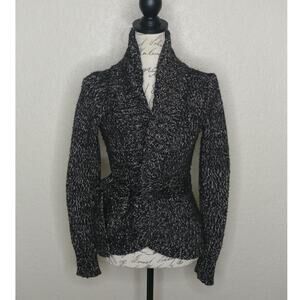 Daisy Fuentes Cardigan Sweater with Waist Tie Size S